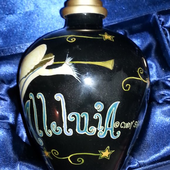 Ne'Qwa Art Fragrance Lamp Alleluia Angels handmade - Picture 11 of 13